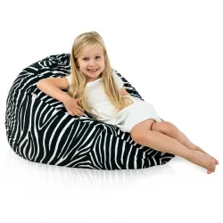 Poltrona Pouf Sacco L per bambini -Tessuto Stampato Premium – vista 43