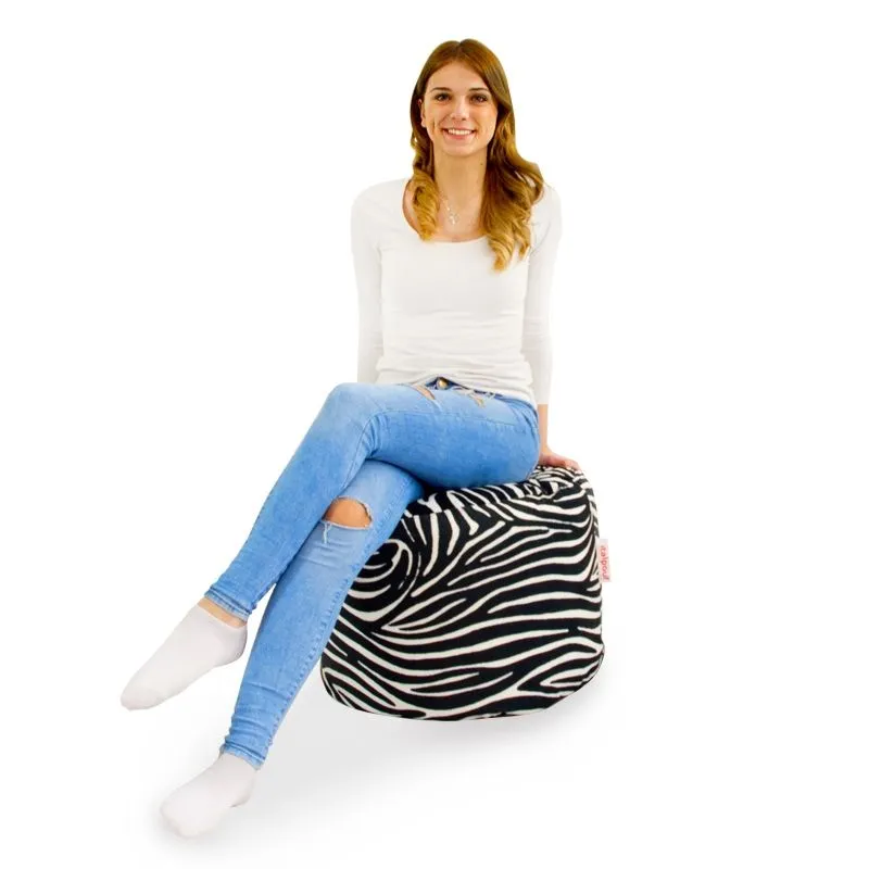 Pouf Rotondo Cilindro - Tessuto Stampato Premium – vista 13