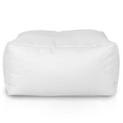 Tavolino bianco elegante per decorazioni esterne moderne