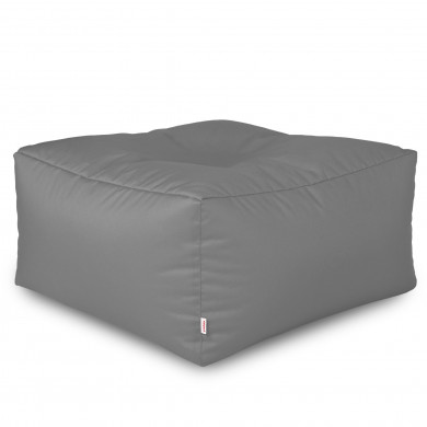 Pouf Tavolino Nylon Grigio