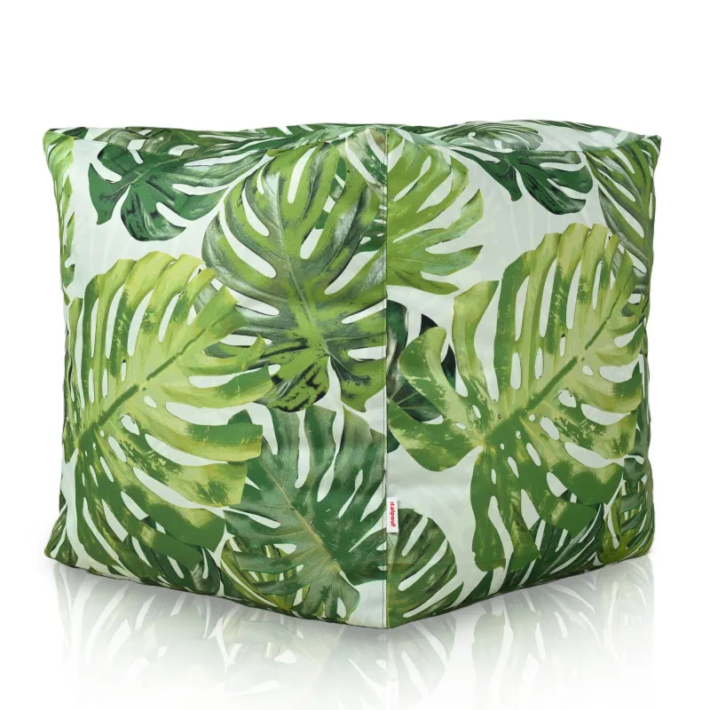 Pouf Cubo Quadrato - Tessuto Stampato Premium – vista 3
