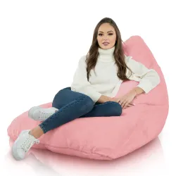 Poltrona Pouf Sacco Seduta XL Bermuda - Pelliccia Sintetica Yeti – vista 8