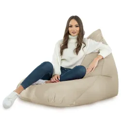 Perlato Pouf Seduta Sacco Morbido