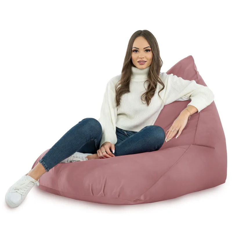 Poltrona Pouf Sacco Seduta XL Bermuda - Velluto Soft – vista 24