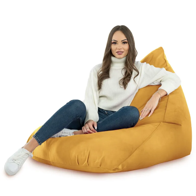 Poltrona Pouf Sacco Seduta XL Bermuda - Velluto Soft – vista 33