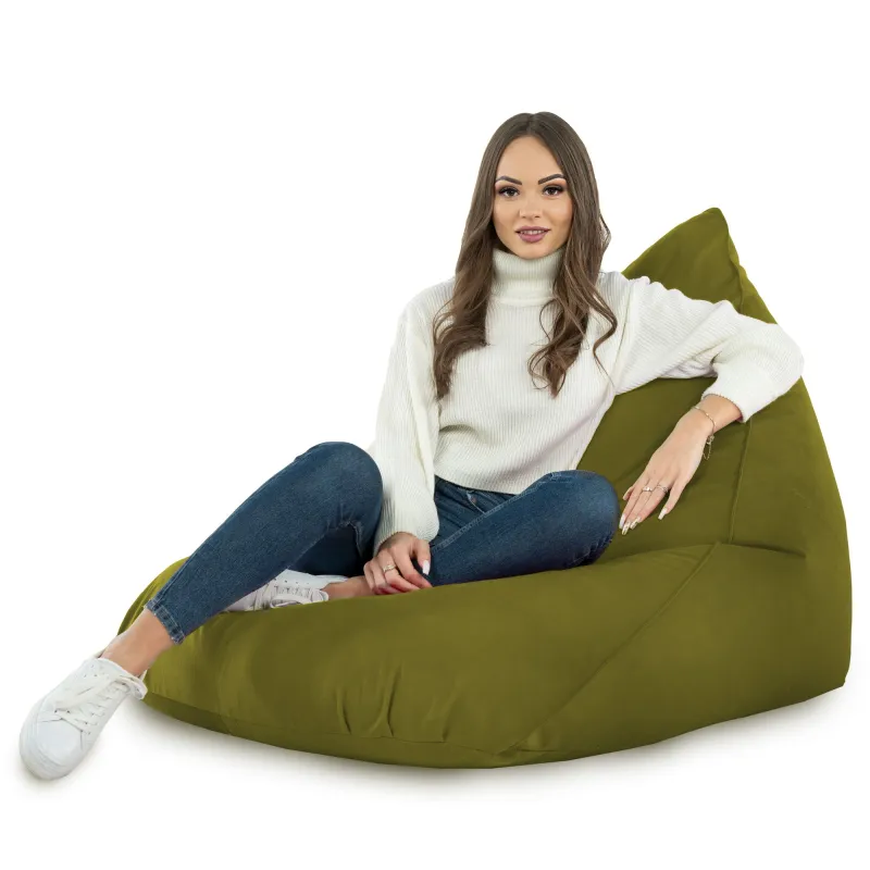 Poltrona Pouf Sacco Seduta XL Bermuda - Velluto Soft – vista 32