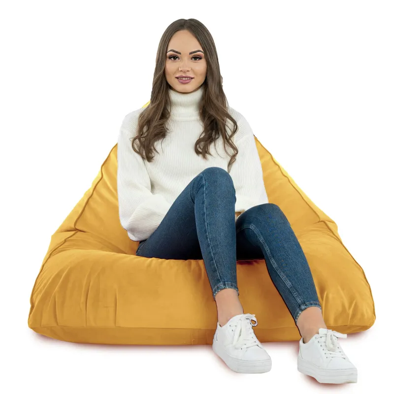 Poltrona Pouf Sacco Seduta XL Bermuda - Velluto Soft – vista 42