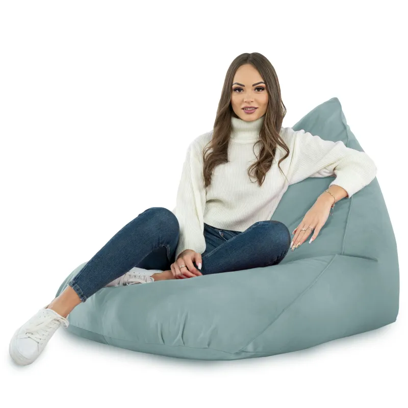 Poltrona Pouf Sacco Seduta XL Bermuda - Velluto Soft – vista 21