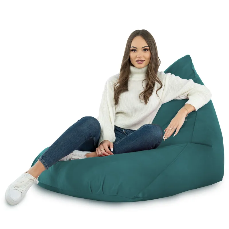 Poltrona Pouf Sacco Seduta XL Bermuda - Velluto Soft – vista 30