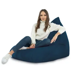 Poltrona Pouf Sacco Seduta XL Bermuda - Velluto Soft – vista 29