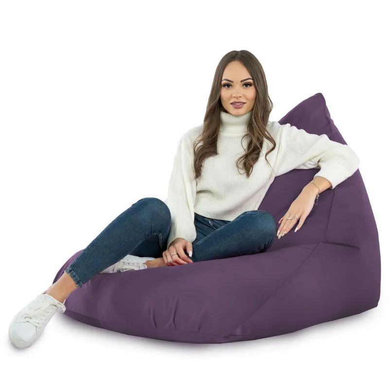 Poltrona Pouf Sacco Seduta XL Bermuda - Velluto Soft – vista 28