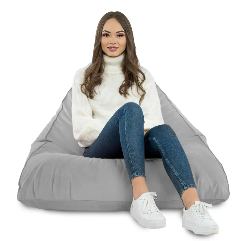 Poltrona Pouf Sacco Seduta XL Bermuda - Velluto Soft – vista 49