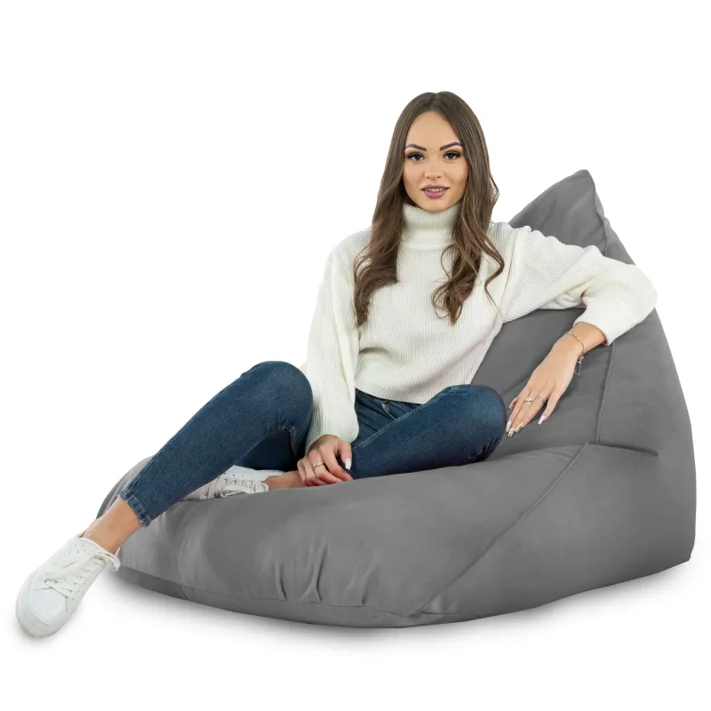 Poltrona Pouf Sacco Seduta XL Bermuda - Velluto Soft – vista 26