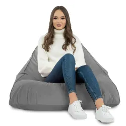 Poltrona Pouf Sacco Seduta XL Bermuda - Velluto Soft – vista 50