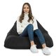 Nero Pouf Seduta Sacco Elegante