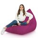 Fucsia Pouf Seduta Sacco Esterno Grande