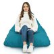 Azzurro Pouf Seduta Sacco Esterno Poltrona