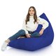 Blu Pouf Seduta Sacco Esterno Puff