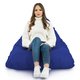 Blu Pouf Seduta Sacco Esterno Puff