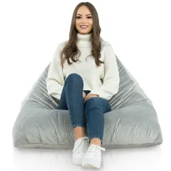 Poltrona Pouf Sacco Seduta XL Bermuda - Velluto Soft – vista 76