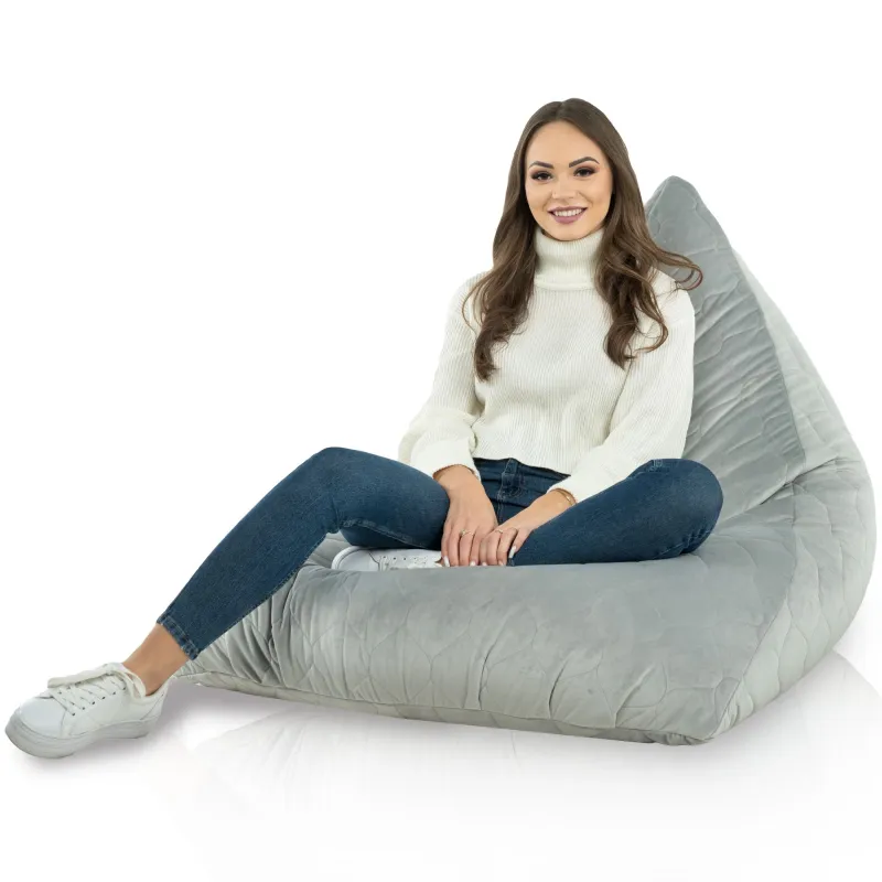 Poltrona Pouf Sacco Seduta XL Bermuda - Velluto Soft – vista 56