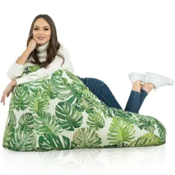 Poltrona Pouf Sacco Seduta XL Bermuda - Tessuto Stampato Premium – vista 72
