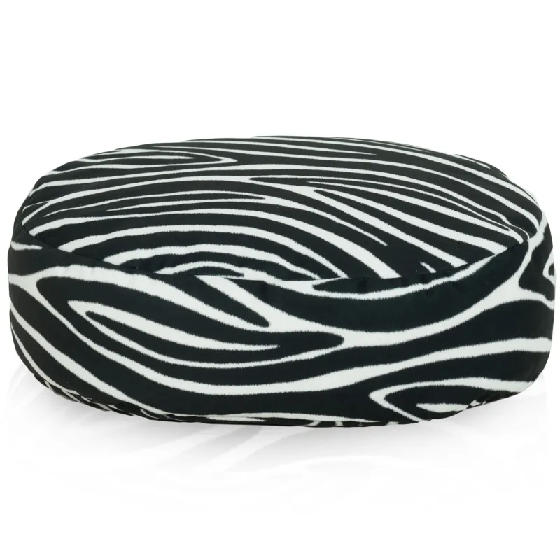 Pouf Poggiapiedi Rotondo - Tessuto Stampato Premium – vista 31