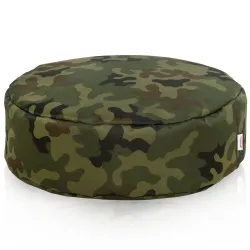 Pouf Poggiapiedi Rotondo - Outdoor Pro per esterno Impermeabile