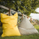 Beige Pouf Seduta Sacco Esterno Comodo
