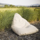 Beige Pouf Seduta Sacco Esterno Comodo