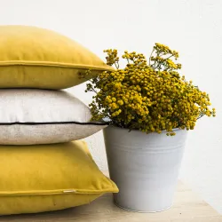 Cuscino decorativo quadrato 45x45 cm - Velluto Soft – vista 35