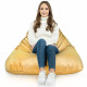 Poltrona Sacco Oro Bermuda Pouf Elegante