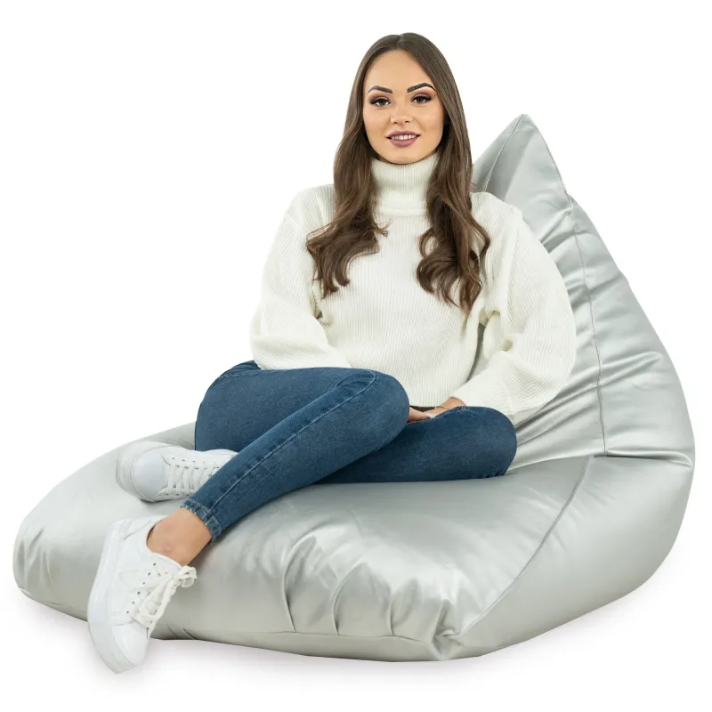 Poltrona Pouf Sacco Seduta XL Bermuda - Ecopelle – vista 7