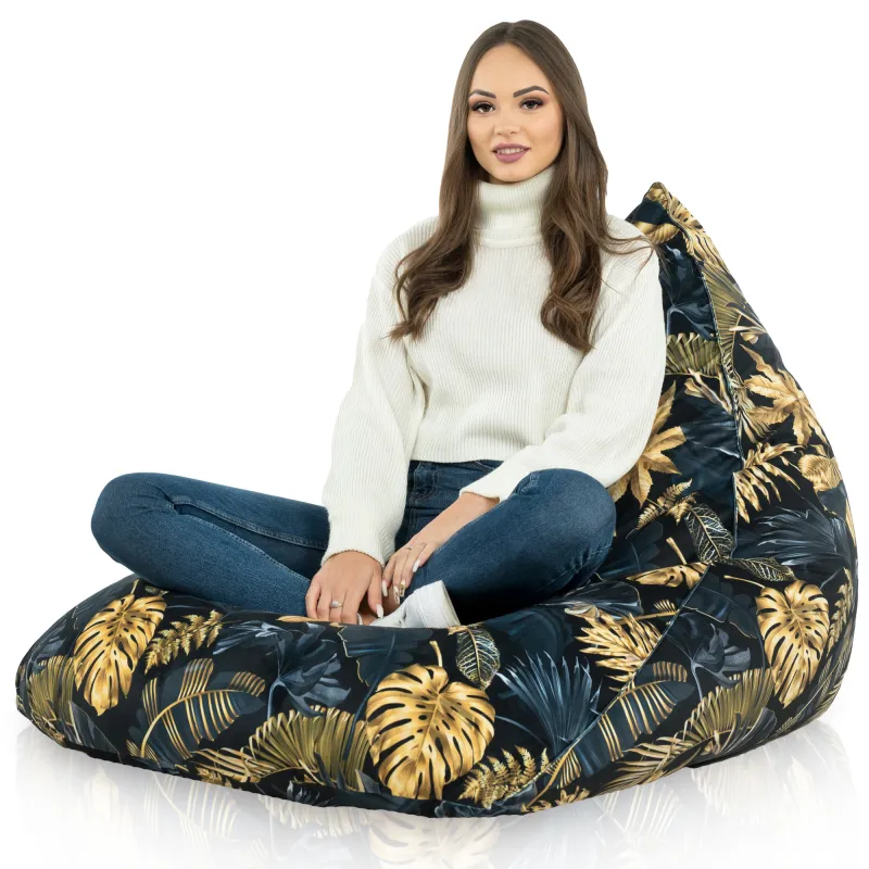 Poltrona Pouf Sacco Seduta XL Bermuda - Tessuto Stampato Premium – vista 68
