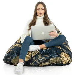 Poltrona Pouf Sacco Seduta XL Bermuda - Tessuto Stampato Premium – vista 84