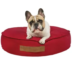 Cuccia rotonda per cani e gatti 50 cm - Velluto Soft – vista 30