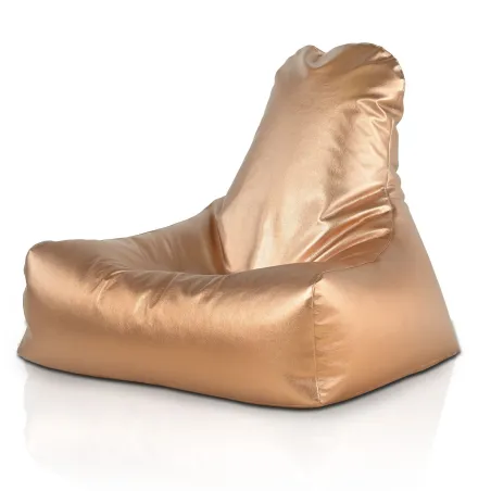 Poltrona Pouf Sacco con Schienale Bali - Ecopelle
