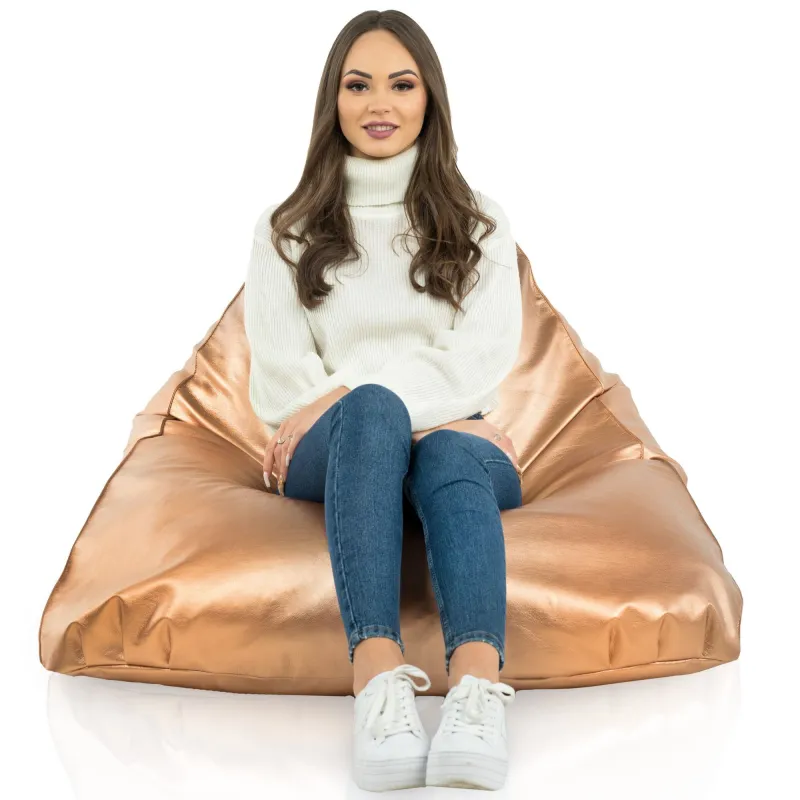 Poltrona Pouf Sacco Seduta XL Bermuda - Ecopelle – vista 10