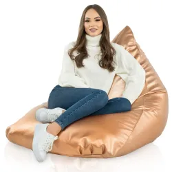 Poltrona Pouf Sacco Seduta XL Bermuda - Ecopelle