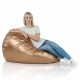 Pouf Sacco Rame Metallico