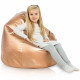 Pouf Sacco Rame Metallico