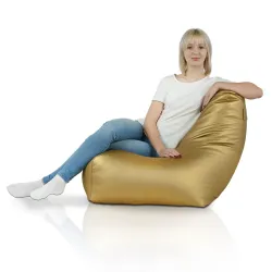 Poltrona Pouf Sacco con Schienale Bali - Ecopelle – vista 6