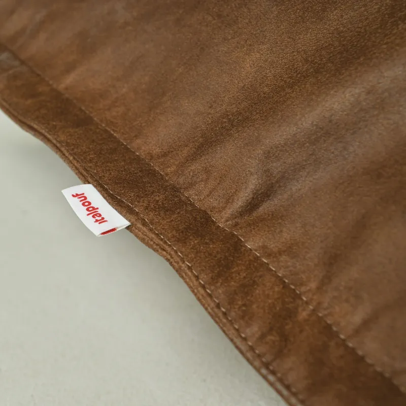 Cuscino da Pavimento Gigante XXL per adulti Gigante - Vera Pelle Premium – vista 5