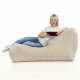 Perlato Poltrona Letto Pouf Moderno