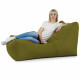 Verde Poltrona Letto con Polistirolo