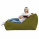 Verde Poltrona Letto con Polistirolo