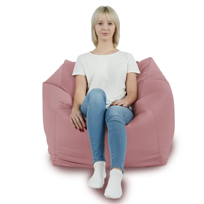 Poltrona Pouf Sacco Seduta da Terra Cubo Amalfi - Velluto Soft – vista 37