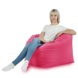 Poltrona Pouf Sacco Seduta da Terra Cubo Amalfi - Velluto Soft – vista 22