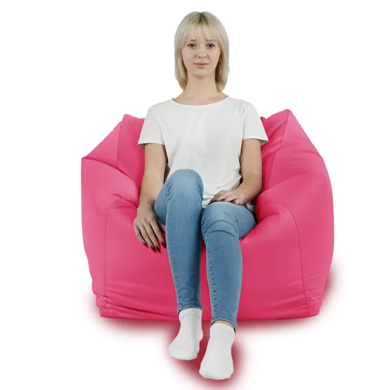 Poltrona Pouf Sacco Seduta da Terra Cubo Amalfi - Velluto Soft – vista 38