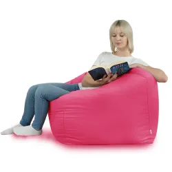 Poltrona Pouf Sacco Seduta da Terra Cubo Amalfi - Velluto Soft – vista 54